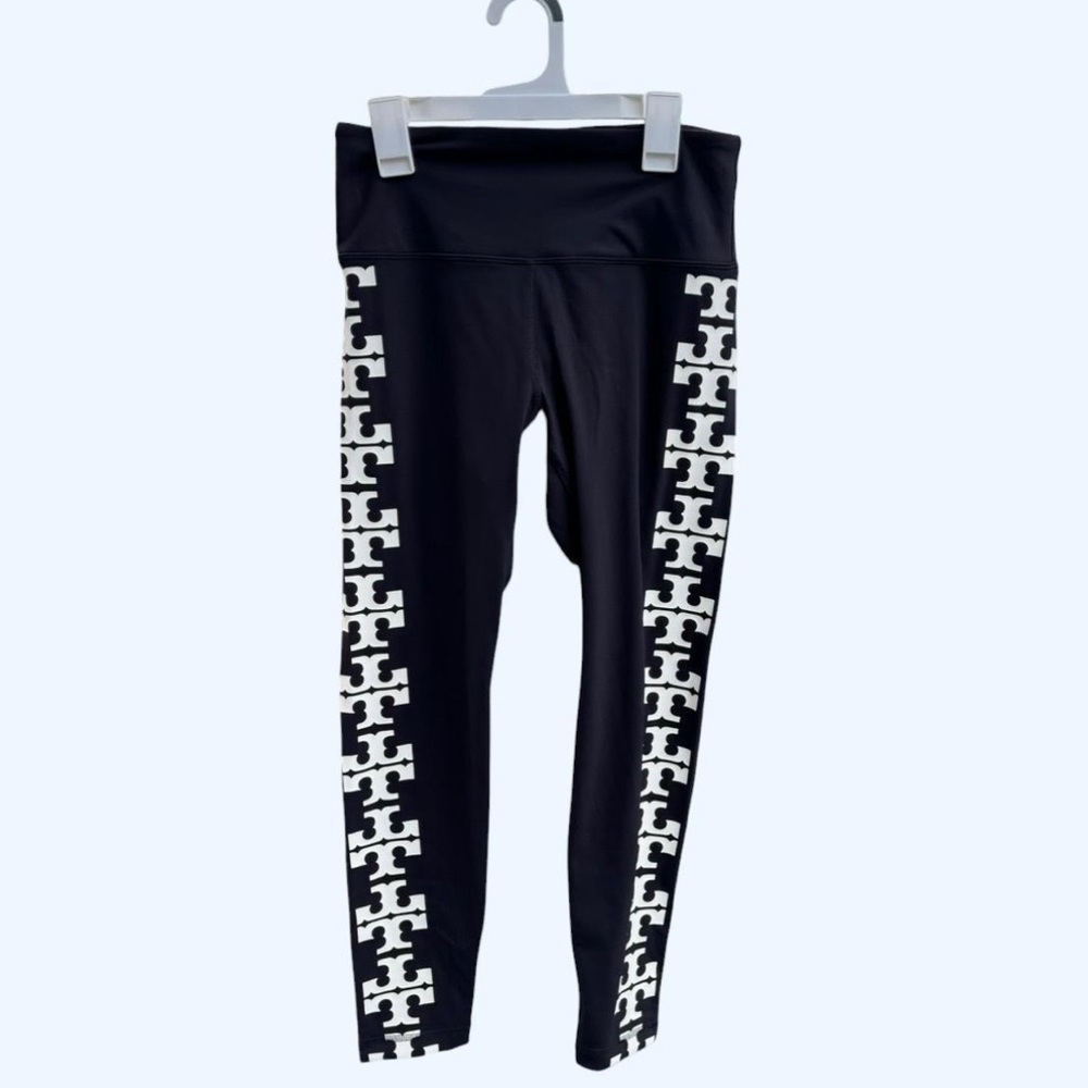 NWT Tory Burch Compression Logo Leggings (M)